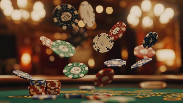Live Baccarat table and dealer interface on amavid5d mobile showing card layout and betting options